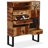 vidaXL Sideboard Brown Solid Acacia Wood 39.4x11.8x51.2 in Sideboard-1517636351