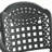 3-Piece Set Of Cast Aluminum Patio Furniture With  Cushions
