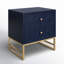 Table de chevet 2 tiroirs Keeya-1870862909