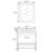 Anja 24'' Single Bathroom Vanity with Ceramic Top