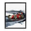 Cadre flottant de voiture de course rétro, design par Christine Simpson Art-827055363-827055362