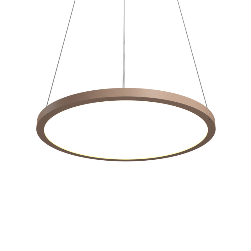 Naiá 1 - Light LED Chandelier, 0.98" H x 21.26" W x 21.26" D, Organic Gold