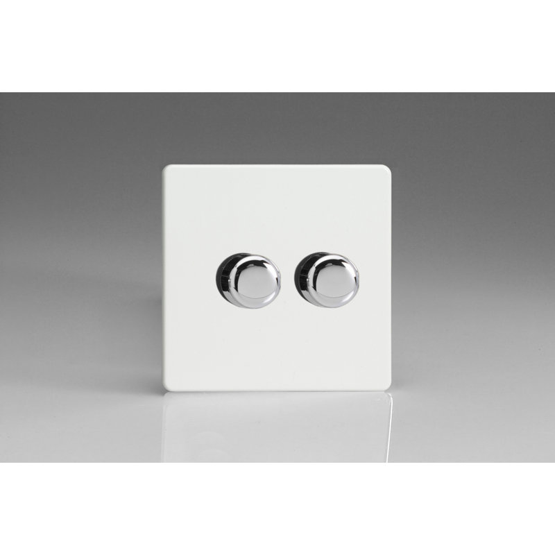 Wall Mounted Dimmer, Premium White