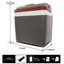 Koolatron Europe 24L Coolers in Grey