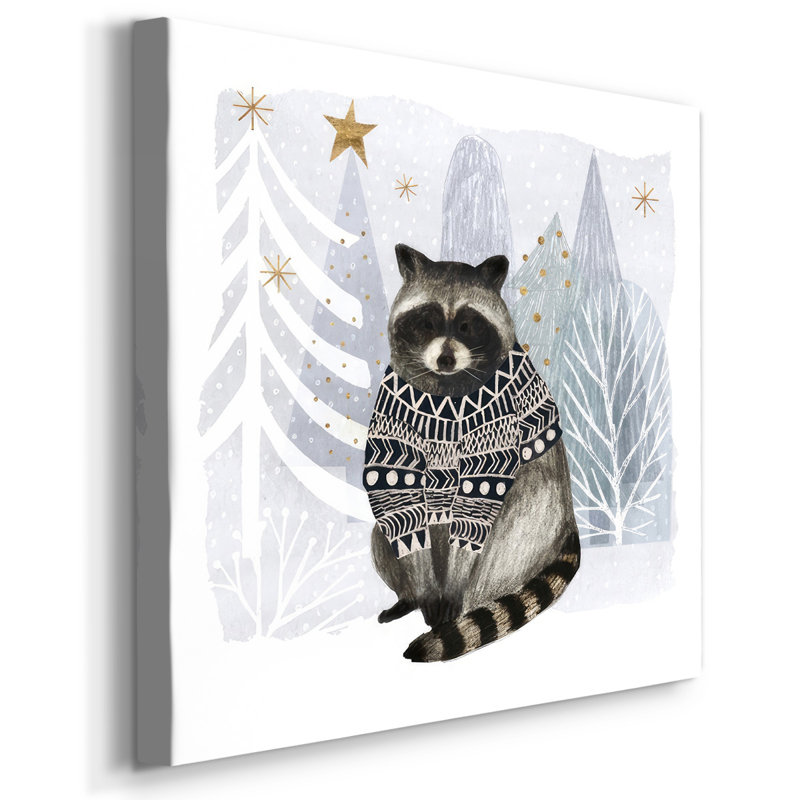 Cozy Woodland Animal IV, H 16 po x l 16 po x P 1,5 po