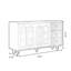 Buffet en bois de noyer brun-132392325