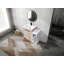 36 Inch Freestanding Bathroom Vanity With Ceramic Sink And Storage Cabinets, Soft Closing Door, 02424+0312 Combination Cabinet, KD-Package-125515217-125515216