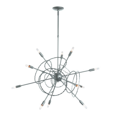 Olympus 12 - Light Sputnik Sphere Chandelier
