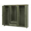 Alezae 6 Door 2 Drawer Wardrobe with Mirror-119009978