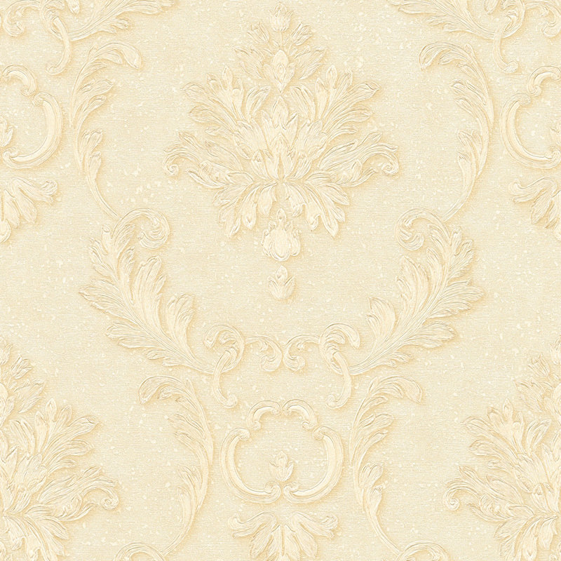 Shiey 10.05m x 53cm Matte Wallpaper Roll, Cream