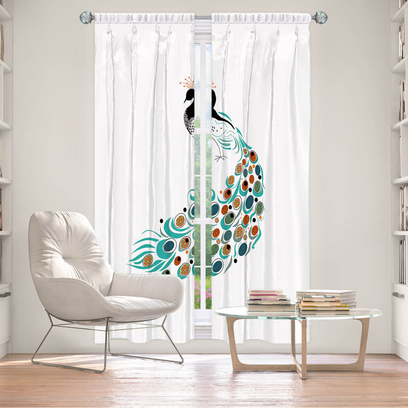 Room Darkening Curtain Pair, 20" W x 61" L