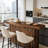 Chating Table  With Footrest,Bar Table,Dining Table,Kitchentable-1801421206