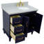 Ensemble de meuble-lavabo simple 37 po Leonardson-26585656