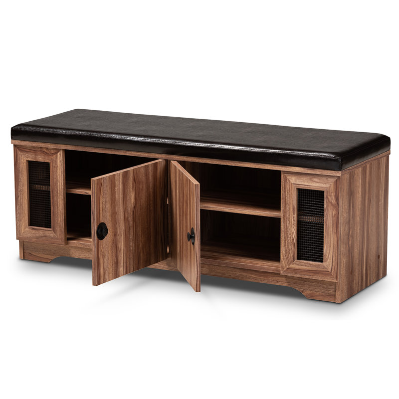 8 Pair Shoe Storage Bench