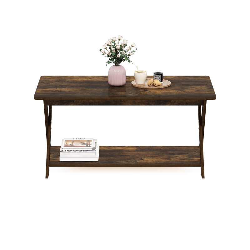Tecumseth Four Leg Coffee Table with Storage