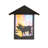 9" Wide Seneca Moose At Lake Wall Sconce