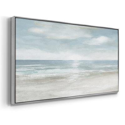 Serene Seas- Framed Gallery Wrapped Canvas -Ready to Hang