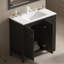 Meuble-lavabo moderne 36 po avec lavabo 36 po et 3 tiroirs