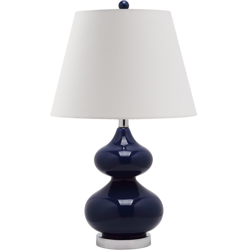 Ensemble de lampes de table de 24 po, Bleu marine