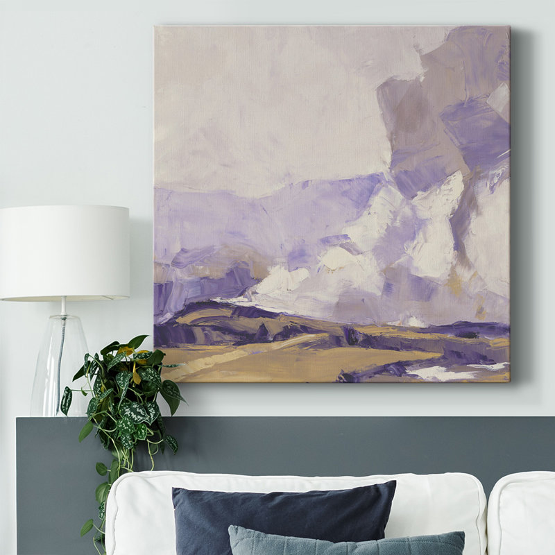 Violet Sky - Wrapped Canvas Print