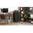 3 Drawer File Cabinet Filing Cabinet for A4 Letter Size White,wood-1016667803