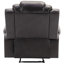 Fauteuil inclinable manuel avec bande lumineuse DEL-1181786332