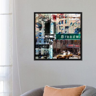 " One Way Broadway " by Luz Graphics