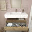 Ensemble de meuble-lavabo mural simple 36 po Alysa-71095605