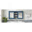 Armoire de rangement murale 55 po 2 en 1 avec tablettes réglables, charnières à fermeture en douceur, miroirs haute définition, pour meuble-lavabo, salon, rangement de chambre à coucher-945169072