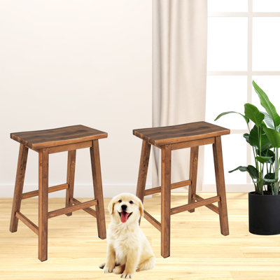 Wood Accent Stool