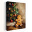 «Gingerbread Christmas Tree Traditional Vintage Whimsical Tree Winter», reproduction d'art murale-1664698800