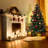 Artificial Christmas Tree with LED String Lights-930530732