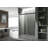 Stellar 60'' - W x 76'' H Double Added Door Frameless Shower Door with Tsunami Guard-52233381