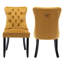 Chaises de salle à manger capitonnées en velours à oreilles-880669737-880669728