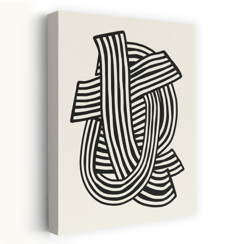 Art contemporain abstrait géométrique, H 24 po x l 16 po