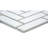 Impact White 11 in. x 12 in. Matte Porcelain Wall Tile (18.46 sq. ft./Case)-53640666