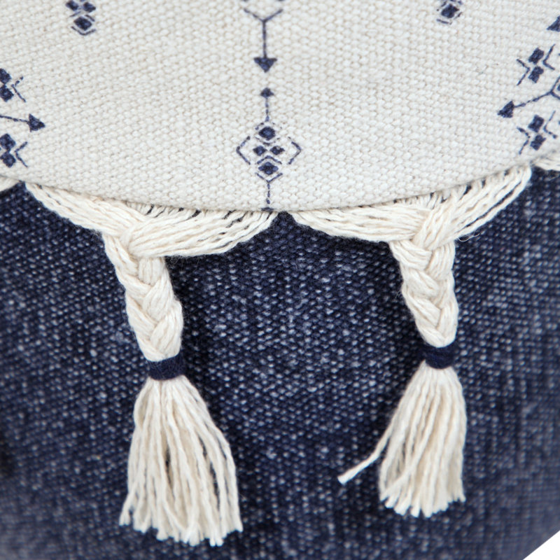 Repose-pieds bleu 18% 18 po 18 po