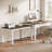 94.5" Extendable Double Desk For 2 Person