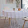 Fisher Solid Color Round Tablecloth