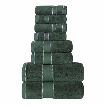 Niles 8-Piece Giza Cotton Towel Set