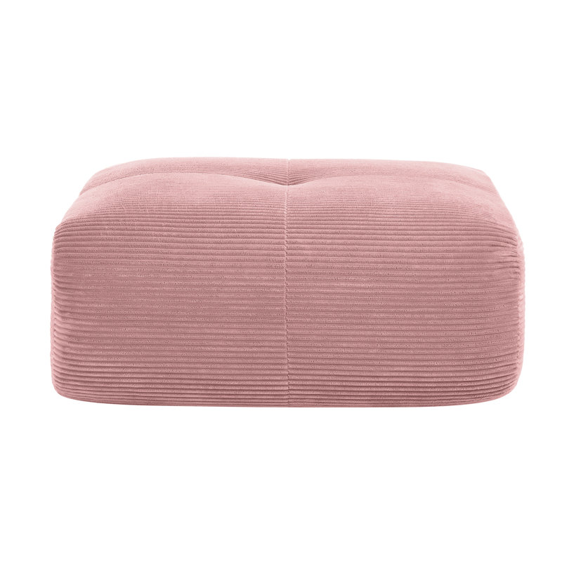 Hamlet LSF&RSF Corner Sofa W/Pillows Corduroy-Pink, Pink