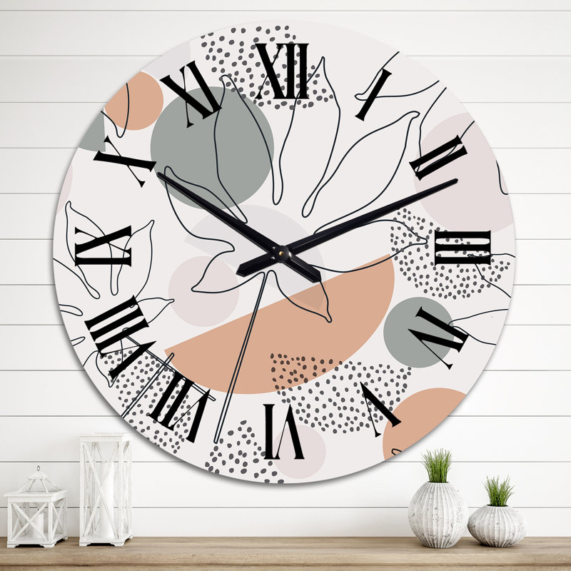 Horloge murale surdimensionnée, Surdimensionné