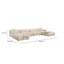 Calliope Cream Performance Velvet 6 pièces Modulaire en U