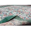 Tapis verts frais, tapis Oushak, tapis rétro, tapis turcs, grands tapis de 5,4 x 9 pi, tapis tissés à la main