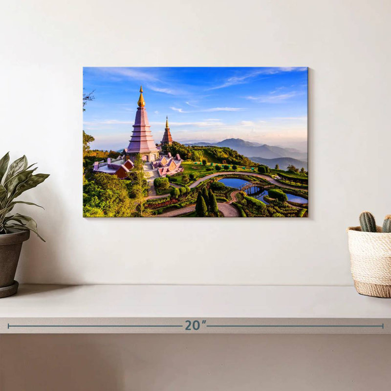 Javetta Doi Inthanon Morning View, 8" H x 12" W