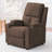 30.71'' Ultra-Comfortable Modern Recliner with Push-Back Mechanism, Dual USB Ports, and Cup Holders-234785678