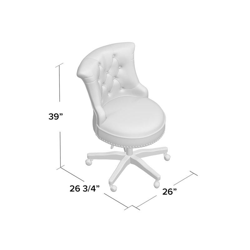 Soule Polyester Blend Task Chair, Beige