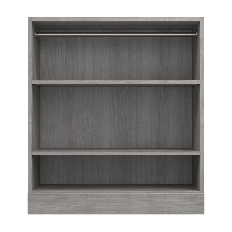 Petit système de placard Arthor, Gris platine