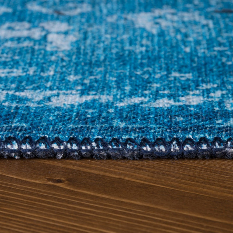Soft and Durable Hall Carpet, 100% Polyester, 29.5 x 59.1 inches | 1850 g/m² Density, 0.16 inches Pile Height | Recycled Poly Cotton Underside, Machine Washable at 30°C | Ideal for Entryways and Living Spaces