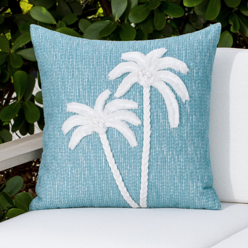 Escape Ocean Square Performance Pillow Cover & Insert